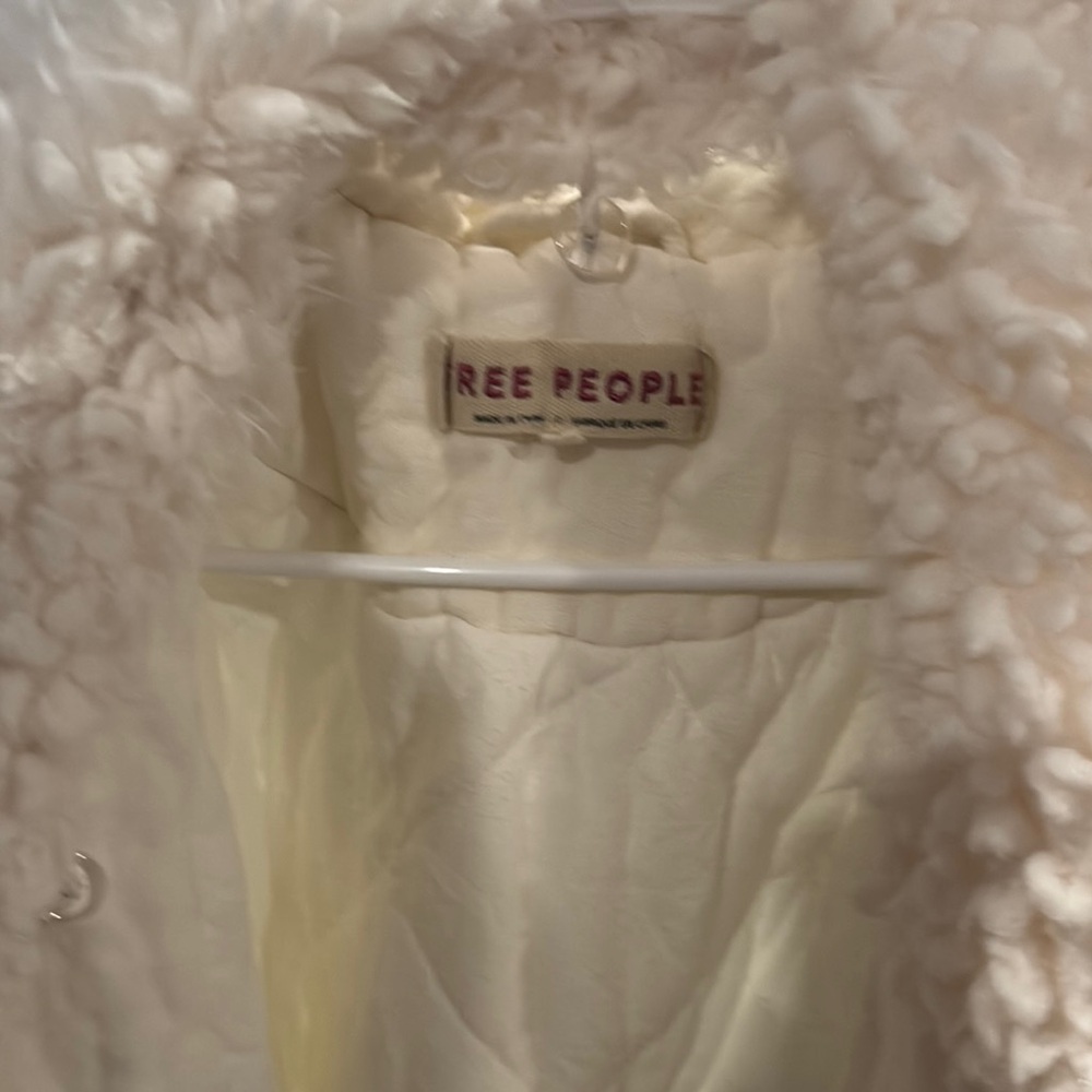 Free People Cream Jacket